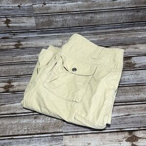 Eddie Bauer Womens Convertible Zip Off Cargo Pants Size 10x31